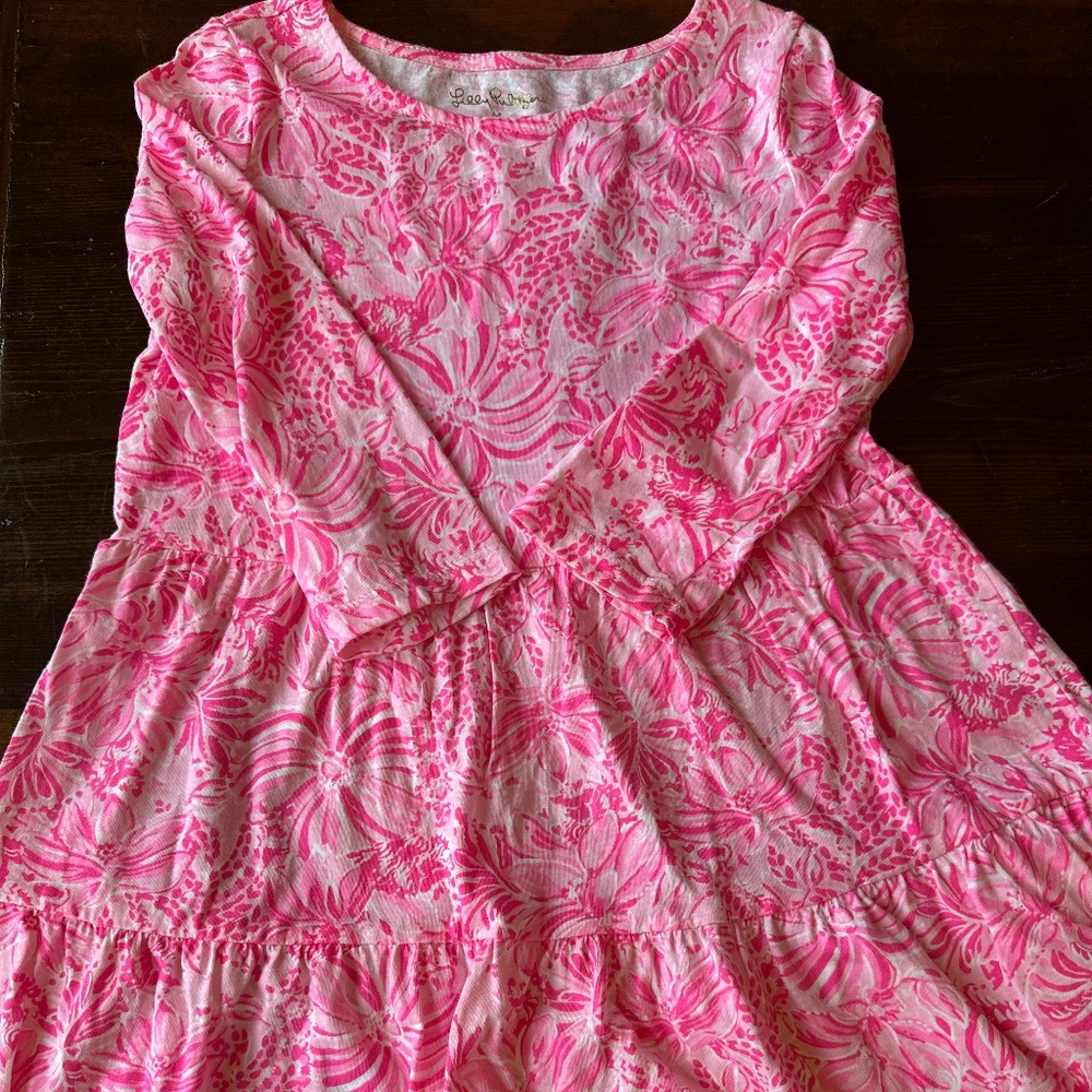 Lilly Pulitzer girls long sleeve dress